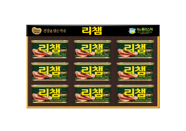 리챔18호 (종이트레이+無플라스틱캡). 동원F&B 제공 
