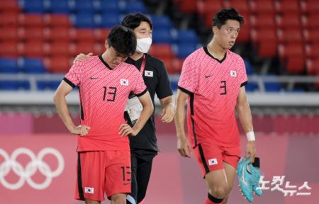 한국 축구, 멕시코에 3대 6 완패