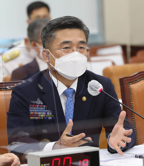 서욱 국방부 장관. 연합뉴스