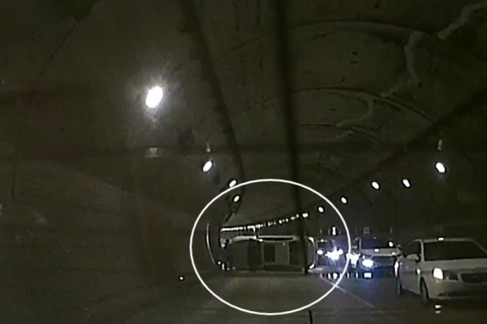 사건 현장의 모습. 경남소방본부 제공