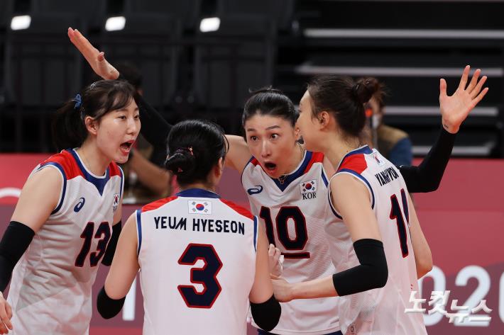 김연경 공격성공