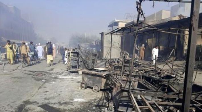 탈레반에 함락된 쿤두즈 시내 모습. 연합뉴스