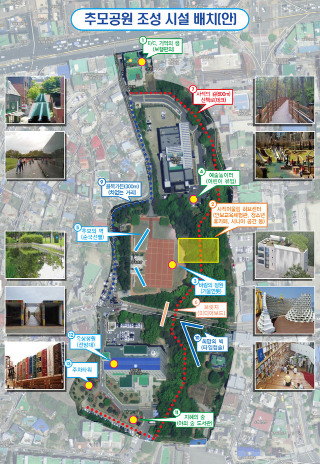 추모공원 계획안.  청주시 제공