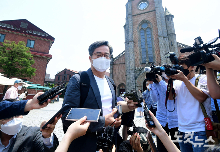 김동연 전 경제부총리. 황진환 기자