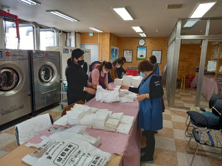 전주지역 자활사업. 전주시 제공