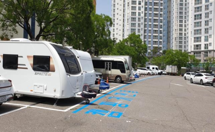 인천시는 공영 주차장 등에 캠핑용 차량을 주차할 수 있는 공간을 조성하고 있다고 지난 6월 13일 밝혔다. 인천시 제공