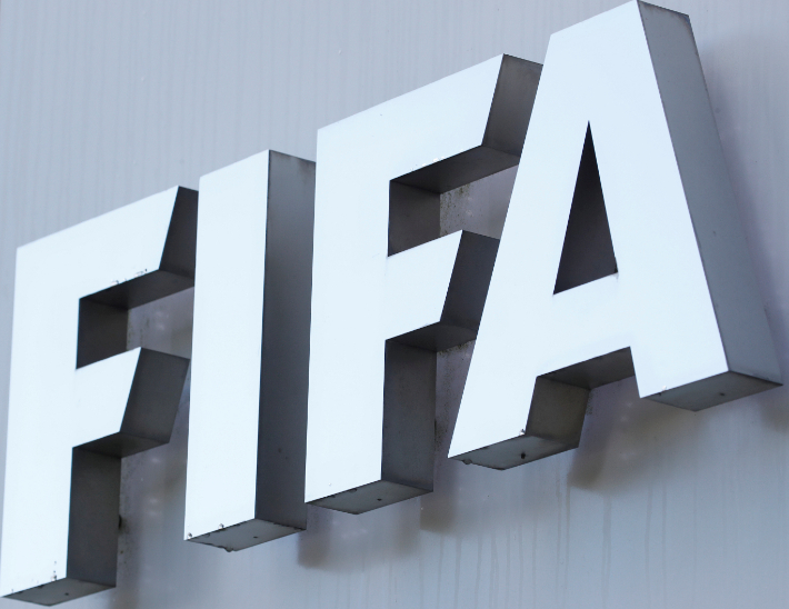 국제축구연맹 (FIFA) 로고. 연합뉴스