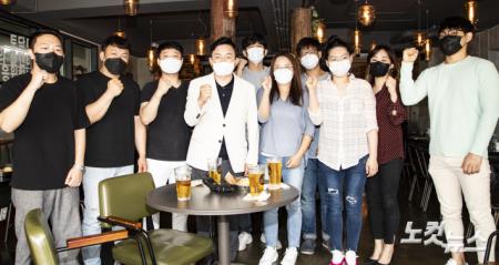 원희룡, 청년자영업자들과 간담회