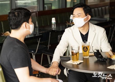 청년자영업자들의 고충 듣는 원희룡