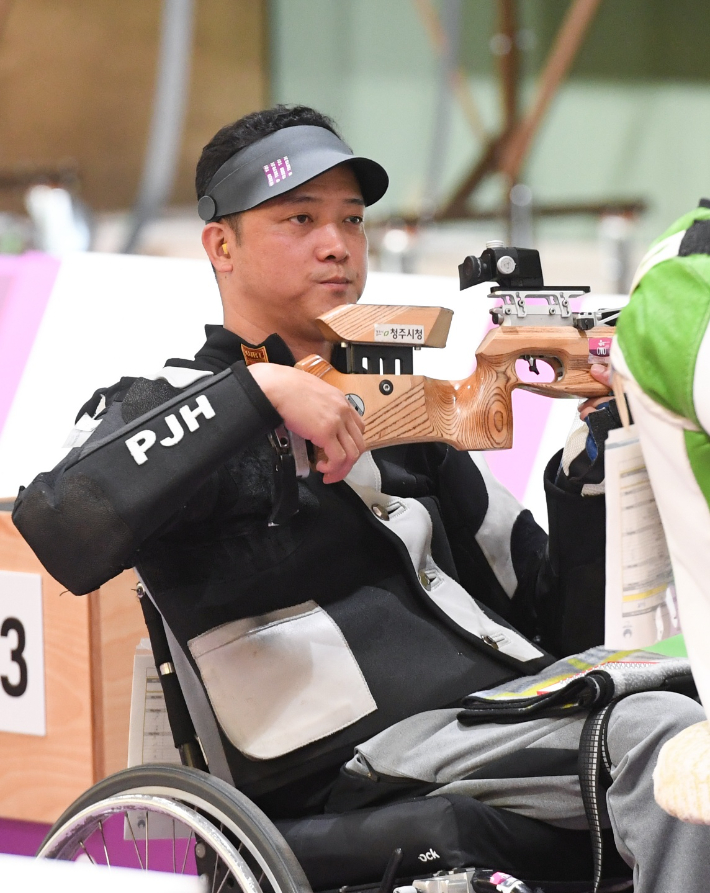 패럴림픽 사격 국가대표 박진호. 대한장애인체육회 제공