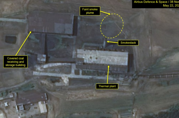 영변 핵시설을 촬영한 상업용 위성사진. 연합뉴스