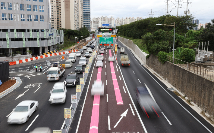 서부간선지하도로. 연합뉴스