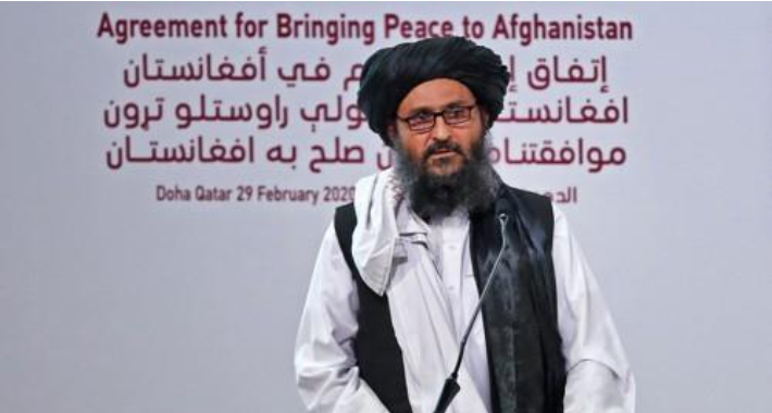 아프가니스탄을 완전 장악한 이슬람 무장 조직 탈레반의 '2인자' 물라 압둘 가니 바라다르. 연합뉴스 