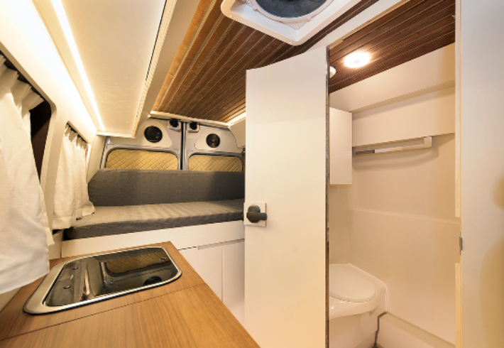 르노 마스터 캠핑카 실내 모습. 르노삼성자동차 제공