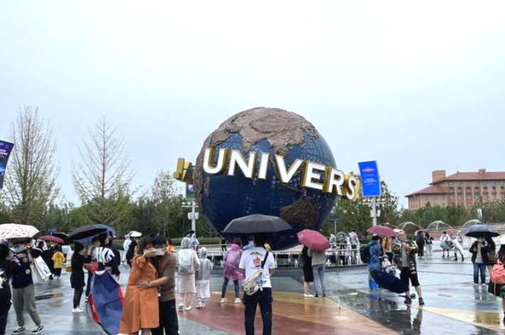 베이징 유니버설 스튜디오. 중국청년망 캡처