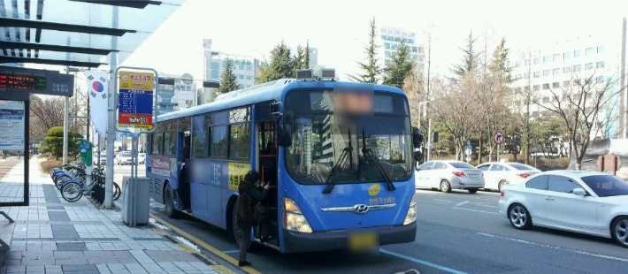 시내버스. 연합뉴스