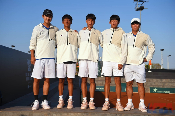 한국 테니스 남자 16세 이하 대표팀. 대한테니스협회