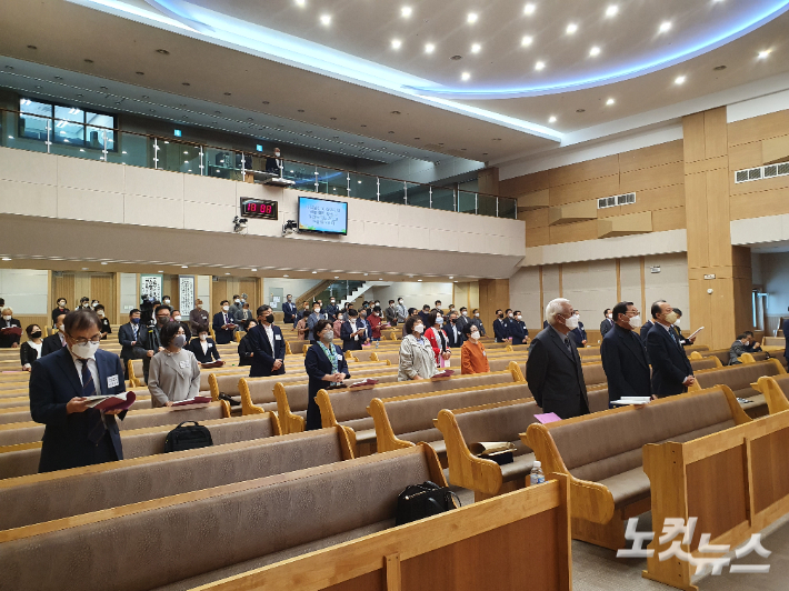 기독교대한복음교회 제62회 총회가 군산 방주교회에서 개최됐다.