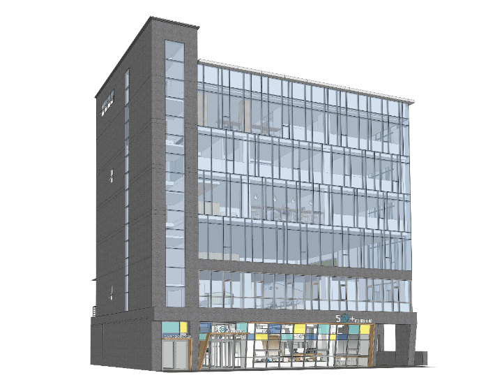 강동50플러스센터 조감도. 강동구 제공 