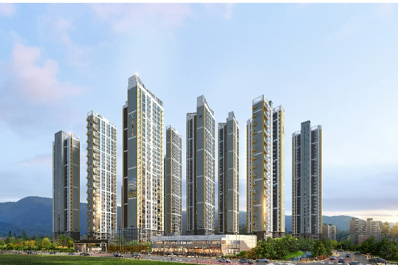 대광 로제비앙 센텀스카이 전경. 대광건영 제공