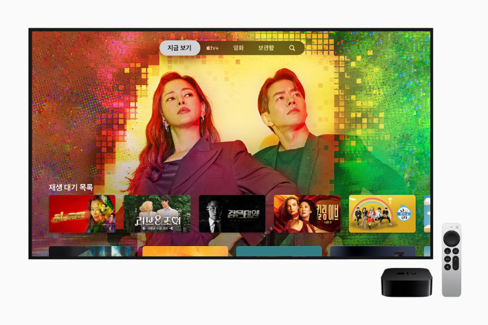 SK 브로드밴드는 고객에게 Apple TV 4K를 제공할 예정이며, 주문은 10월 26일부터 시작한다. 애플 제공 