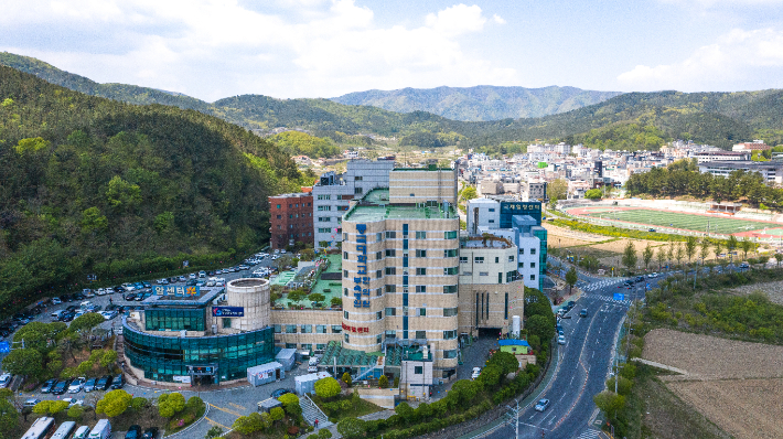 동국대학교경주병원 전경. 동국대 제공