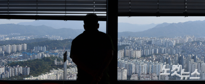 서울 시내 아파트 단지 모습. 황진환 기자 