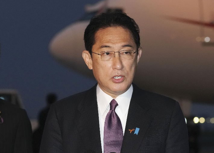 기시다 후미오 일본 총리. 연합뉴스