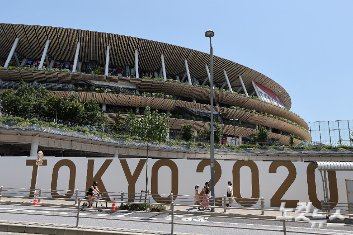 도쿄올림픽스타디움. 올림픽사진공동취재단
