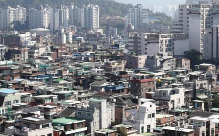 서울의 한 빌라촌 모습. 연합뉴스