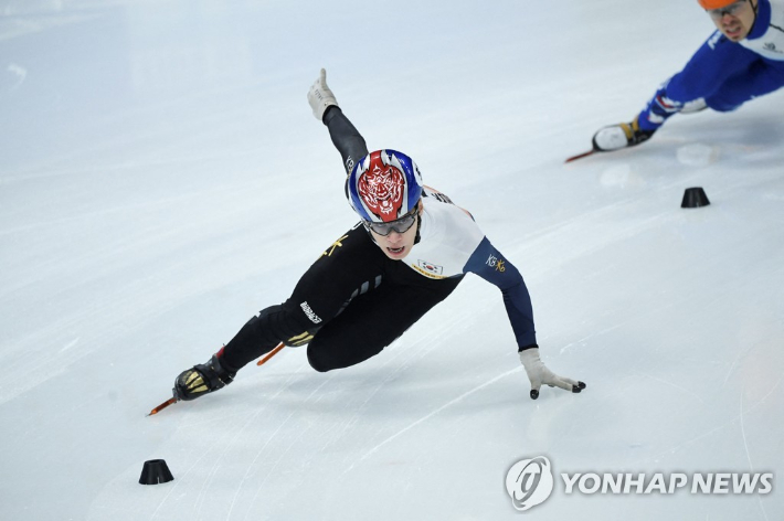 한국 쇼트트랙 간판 황대헌. AFP=연합뉴스