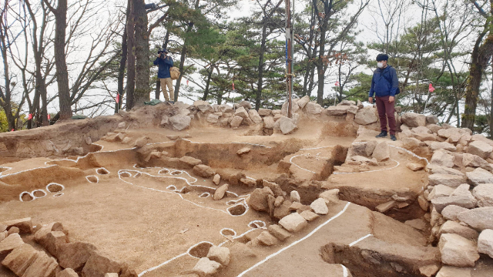 불암산성 발굴현장. 노원구 제공