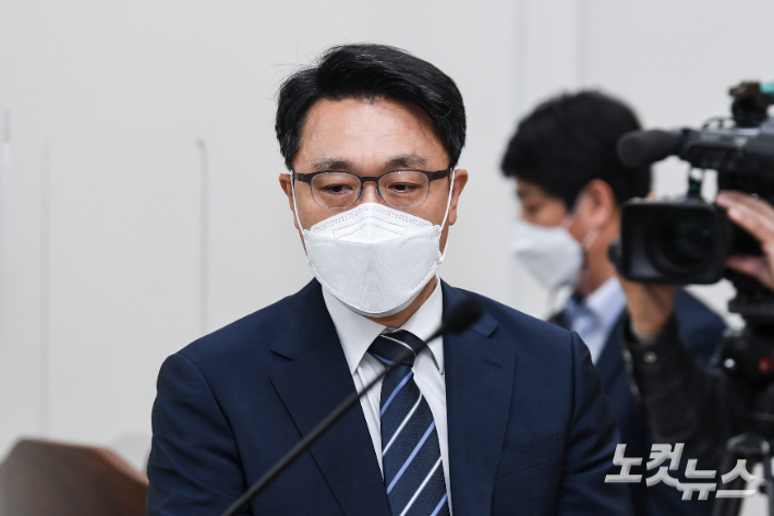 김진욱 고위공직자범죄수사처장. 이한형 기자