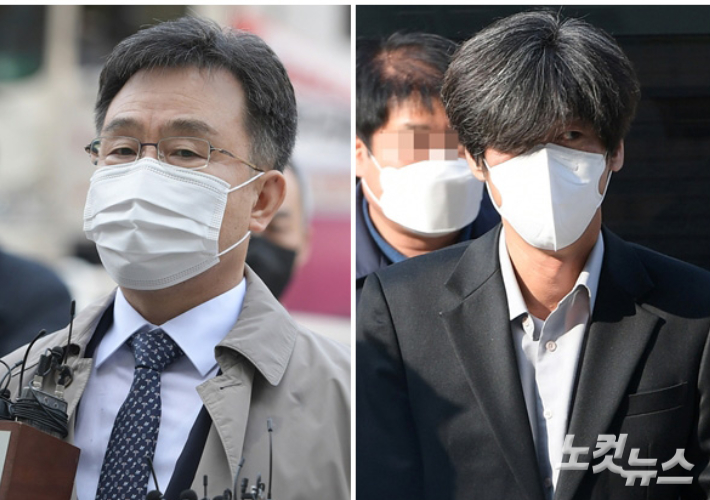 왼쪽부터 대장동 의혹의 핵심 피의자 김만배씨와 남욱 변호사. 이한형 기자
