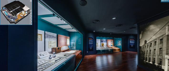 자본시장 역사박물관 VR투어. 한국거래소 제공