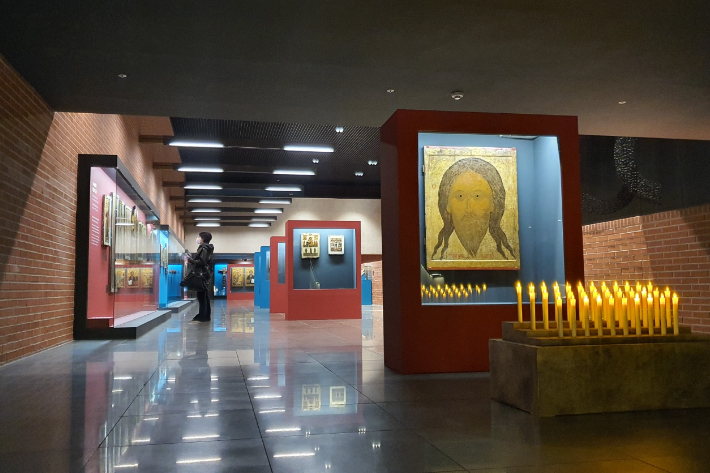 25일부터 내년 2월 27일까지 서소문성지 역사박물관에서 열리는 특별전 '러시아 이콘: 어둠을 밝히는 빛'.
