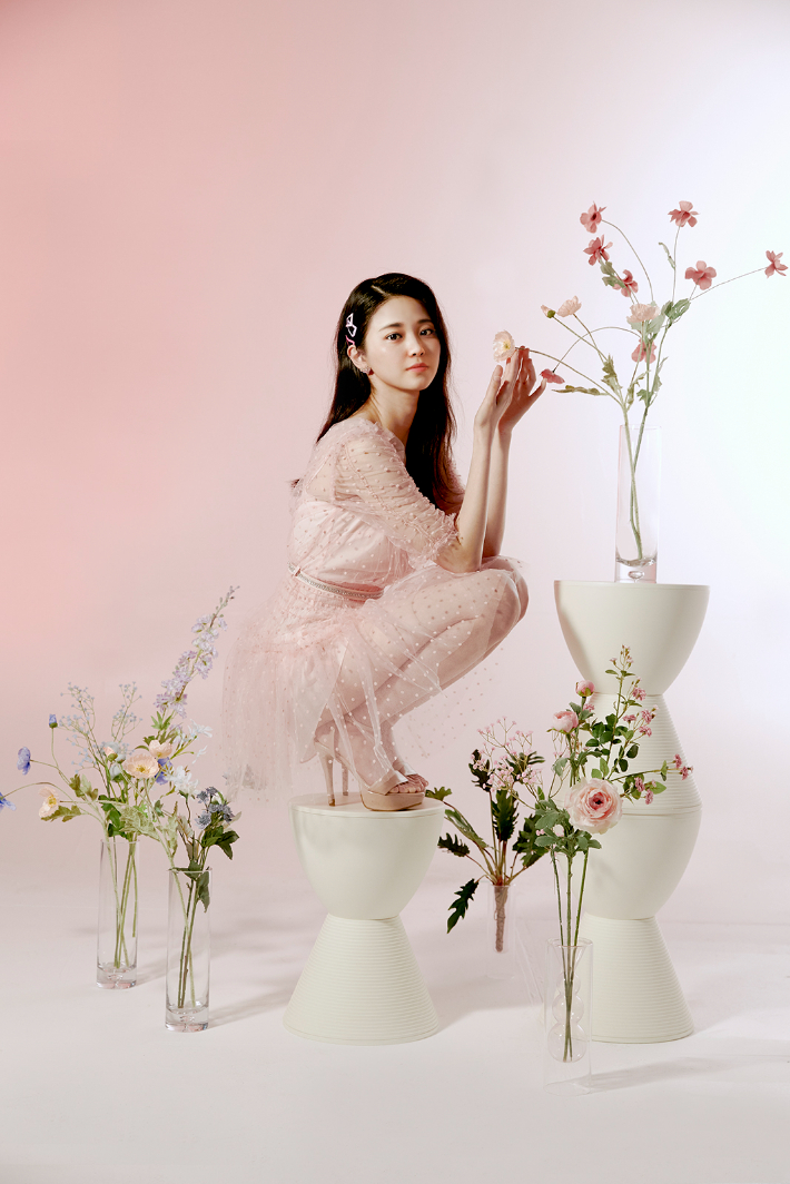 온마인드의 3D 디지털 휴먼 '수아'. SK스퀘어 제공 