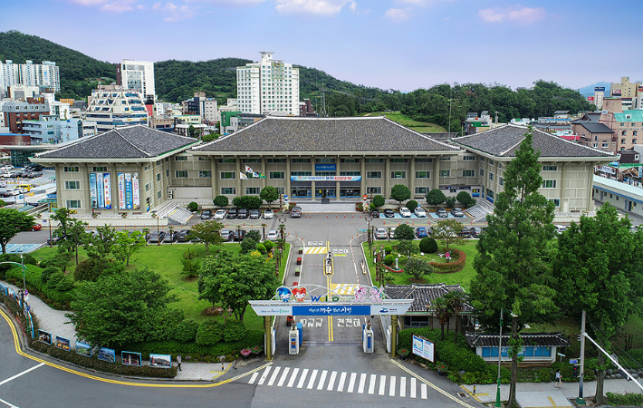 전남 여수시청사 전경. 여수시 제공