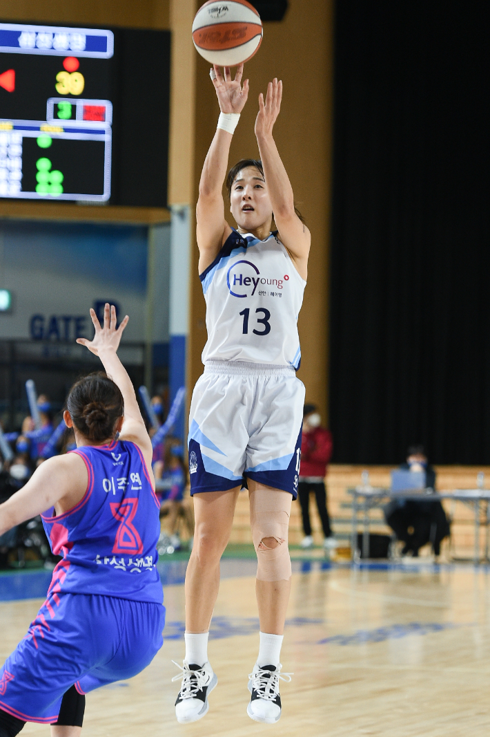 신한은행 김단비. WKBL 제공