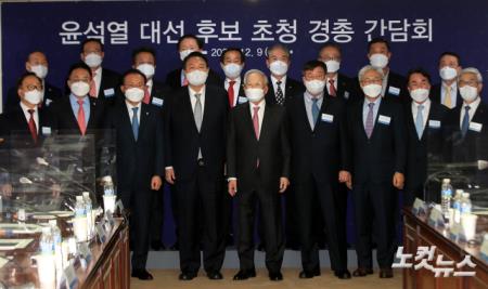 윤석열, 한국경영자총협회 방문