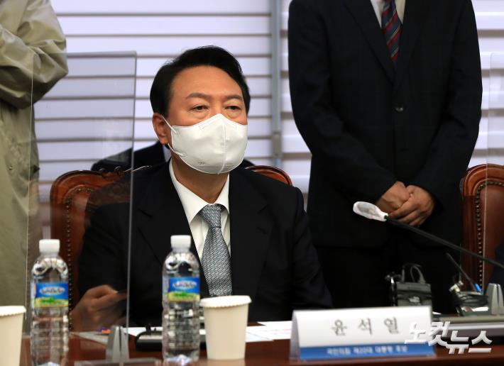 윤석열, 한국경영자총협회와 간담회