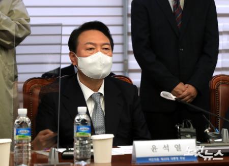 윤석열, 한국경영자총협회와 간담회