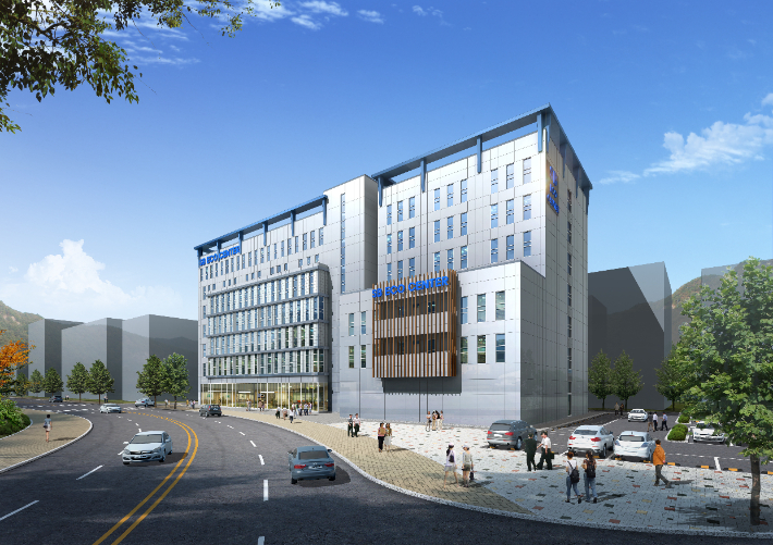 과학벨트지원센터 조감도. 연구개발특구진흥재단 제공