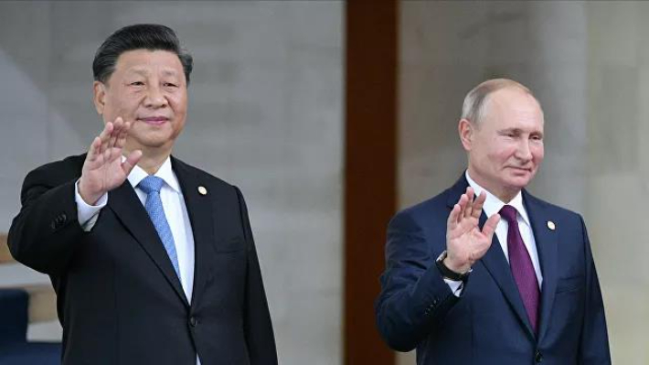 시진핑 중국 주석(왼쪽)과 블라디미르 푸틴 러시아 대통령. 연합뉴스