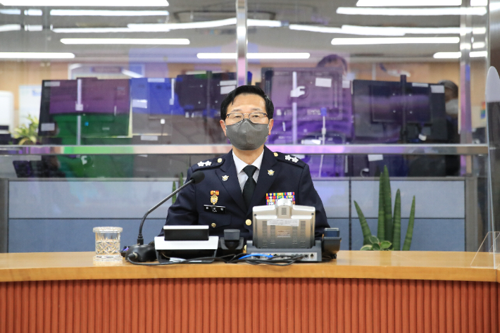 윤성현 제20대 남해지방해양경찰청장. 남해해경청 제공