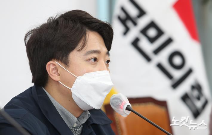 상임선대위원장직 사퇴 밝히는 이준석