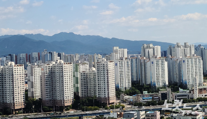 대구 아파트단지. 권기수 기자