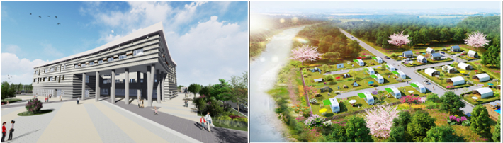 새만금 '글로벌 청소년 리더센터' 조감도. 새만금개발청