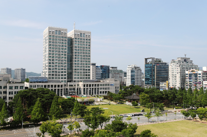 대전시청사 전경. 대전시 제공