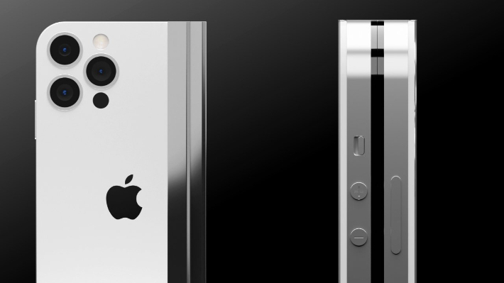 애플의 첫 폴더블폰인 일명 '아이폰 폴드'의 예상 렌더링 이미지. 애플인사이더 홈페이지 캡처